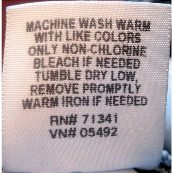 LL Bean Size 10 Med Tall Women's Original Relaxed Fit Denim Jeans Elastic Waist - Picture 5 of 5